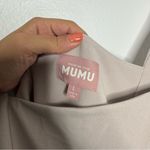 Show Me Your Mumu Show Me the Ring Champagne Stretch Eden Midi Dress Photo 5