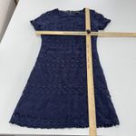 Lulus Dress Womens X Small Blue Lace Mini Love You For‎ Eternity Shift Flirty Size XS Photo 10