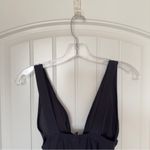 J.Crew J.‎ Crew Black Ruched V Neck Small One Piece Swimsuit NWT Vacation Beach Photo 6