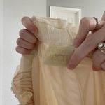 Judith March  Pale Yellow Tiered Maxi Dress Photo 5