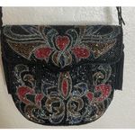 Glass Beaded Colorful Geometric Crossbody Purse Bag‎ Going Out Cruise Vacation Photo 0