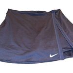 Nike NWT Court Dry Elevated Essentials Dry Fit Women’s Size L Tennis Skirt Blue Photo 0