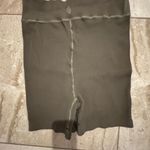 Free People FP movement high waisted ribbed Olive Shorts size large Green Photo 1