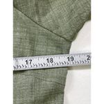 Sharagano SKU 7610 Womens Olive Green Utility Dress Size 12 Photo 4