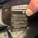 Rock Revival  Moto Distressed Zipper Skinny Jeans Size 25 Photo 9