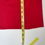 Banana Republic Bright Red Fitted V-neck Pullover Sweater Photo 6