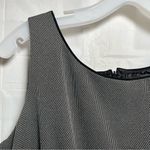 Studio 1 Knee Length Dress Womens Size 10 Bow‎ Tie Holiday Party Black White Photo 3