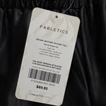 Fabletics NWT  Vegan Leather Jogger Black Size Small Tall Retail $89.95 Photo 4