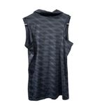 Nike  DriFit Womens Sleeveless Collared Button Top Tennis Golf Gray Size Small Photo 1
