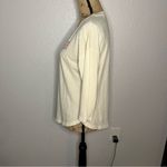 Mate the Label  Womens size S White Girlfriends Devi Crew 3/4 Sleeve Top Organic Photo 89