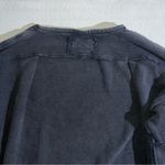 We The Free Total Eclipse Tee Small Black Slouchy Oversized Pullover Sweatshirt Photo 5