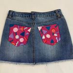 Refuge Hand Painted Reworked Skirt Photo 4