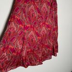 Pink Paisley Silk Skirt  Photo 4