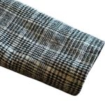 Oak + Fort Grey Black Plaid Wool Blend Jacket Button-Down Size Small Women's Photo 1