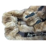 Authentic Russian Sable Fur Stole+ Matching Pillbox Hat VTG 50s Brown Mob Wife Photo 9