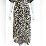 Anthropologie Exquise  Cotton Blend
Relaxed Leopard Tobie Shirt Dress Size XLarge Photo 9