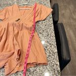 Main Strip  Romper Coastal Prairie Linen Blend Vacation Size Small Photo 4