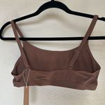 SKIMS  Fits Everybody Scoop Neck Bralette Jasper Size L Photo 5