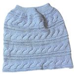 Opening Ceremony Opening Ceremonies Lavender knitted mini skirt cable knit pattern Size Small Photo 1