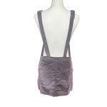 Urban Outfitters BDG  NWT Purple Velvet Overall Mini Skirt Dress Size XS Photo 3