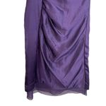 White by Vera Wang Purple Bridesmaid Formal Dress Size 4 Photo 6