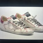 Golden Goose Leather Printed Bandana Superstar Sneaker Photo 4