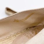 Vince Camuto Dalmi Slip On Loafers Espadrille Shoes Gold Leather Women's Size 7 Photo 7