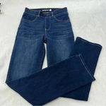 Betabrand  Straight Leg 4-Pocket Yoga Denim Pants Size XS Petite Photo 4