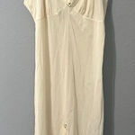 JC Penny Vintage slip dress  size‎ 36 cream night dress Photo 0