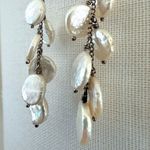 Sterling Silver & Freshwater Pearl Dangle Earrings Photo 6