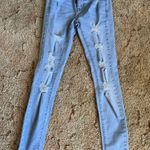 Aeropostale Ripped/Distressed Size 0 Aero High Rise Curvy Skinny Jeans Photo 0