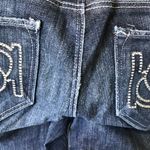 Bebe  Denim Bermuda Jean Shorts 27 Vintage 2000s 90s Photo 7