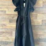 A New Day NWT  Black Tiered Midi Dress Photo 1