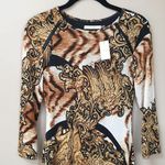 DO+BE  Animal Print Long Sleeve Dress Size Small Photo 7