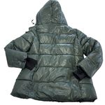 Steve Madden  Jacket‎ Womens Medium Hooded Faux Fur Lined Puffer Coat Warm Zip Photo 1