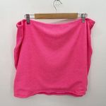 Good American  Women Barbie Bright Pink Always Fits Mini Skirt Stretch Sz 7/8 M Photo 0
