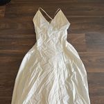 frame denim Malibu Maxi Dress Blanc Photo 1