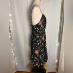 Old Navy  Floral Midi Dress - Black and Multicolor Photo 1