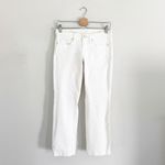 Lilly Pulitzer South Ocean Crop Jeans in White Size 4 Photo 2