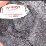 Arizona Jean Company Arizona Jeans Grommet Lace Up Distressed Sweater Gray Small Photo 3