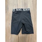 Nike Pro Women's 8" Compression Training Shorts Sz S Black Spandex Biker Shorts Photo 2