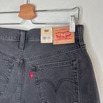 Levi's Womens Original 501 High Rise Black Denim Cutoff Shorts Size 29 Photo 2