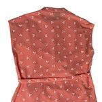 Vintage Marty Gutmacher Peach Polka Dot Floral Pleated Skirt & Blouse Set Sz 12P Photo 6