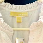 Michael Kors Summer White Ruffle Dares Size SP Photo 2