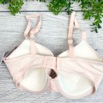 NEW Auden Pink and White Stripe Tee Shirt Bra Size 32 E / DD Photo 4