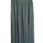 Birdy Grey Soft Green Dress Sheer outer layer Size XL event formal bridesmaid Photo 0