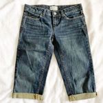 Aeropostale Dark Wash Capri Shorts Photo 0