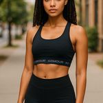 Under Armour Women’s  Sports Bra Activewear Black L Photo 0