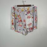 Johnny Was  two piece short and button up pajama set geometric floral size XXL Photo 5