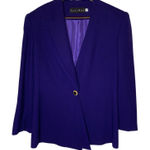 Lilli Ann Vintage Wool Blazer Purple Size 10 Photo 0